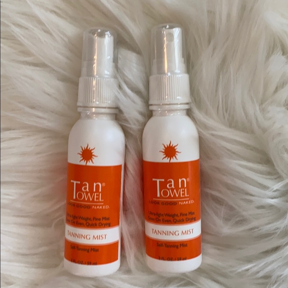 Tan Towel tanning mist • set of 2 • NIB
